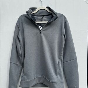Men’s Grey Quarter-Zip Pullover Sweatshirt | Kenneth Cole | Medium with tag!